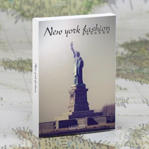 30sheets/LOT Take a trip to New York Fashion postcard /Greeting Card/wish Card/Fashion Gift