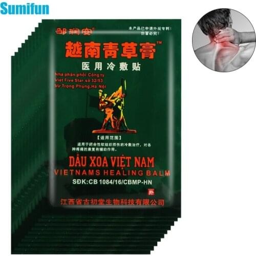 80pcs Vietnam Arthritis Lumbar Spine Plaster Back Neck Knee Ache Joints Orthopedic Pain Relief Patch Herbal Medical Stickers