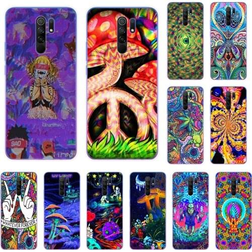 Abstact Trippy Psychedelic Art Soft TPU Phone Case For Xiaomi Redmi Note 9 10 8 Pro Max 9T 9s 8a 7 9A 9C 8T 7a 6 6A S2 K20 Cover