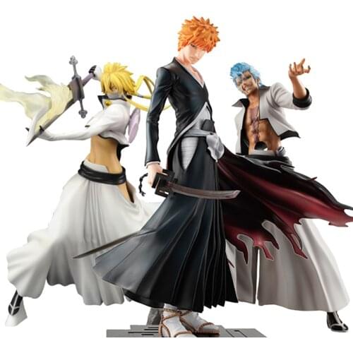 Bandai Bleach Megahouse G.E.M. Grimmjow Jeagerjaques Action PVC Anime Figura Model Collection Kids Toys Decorative Ornament
