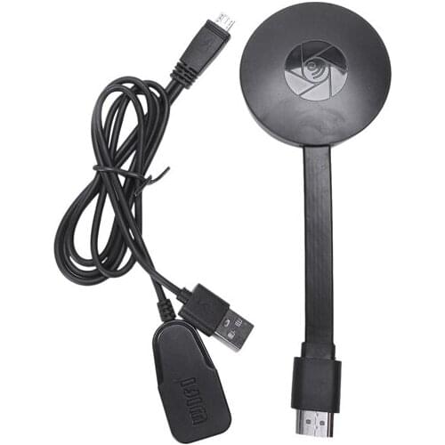 Wireless Display Dongle,WIFI Portable Display Receiver 1080P HDMI Miracast Dongle for iOS iPhone iPad/Mac/Android Smartphones/Wi