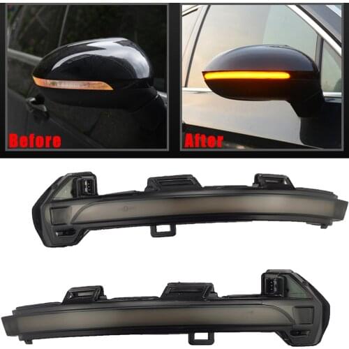 Brandnew LED Blinker Dynamic Turn Signal Light Side Rear-View Mirror Light For Volkswagen For VW Passat B8 2015-2020 For Arteon