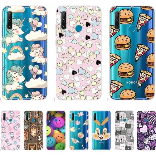 Case for Honor 20e 6.21 inch Soft Silicon Cute Cartoon Shell Phone Cover 360 Full protection Flexible Fundas Coque Etui Bumper