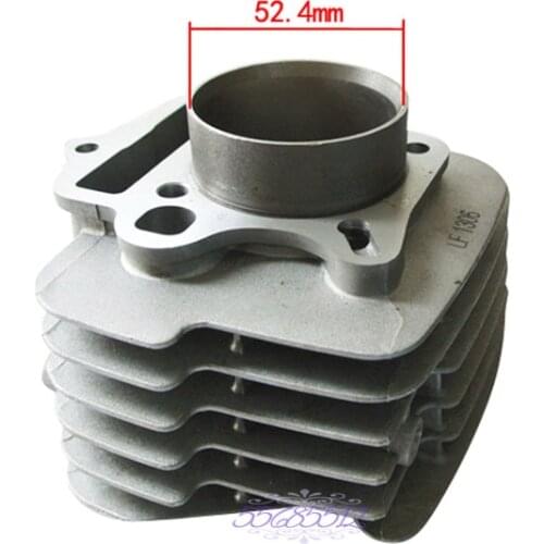 52.4mm Cylinder Barrel Fits Lifan Honda Loncin Pit Dirt Bike 110cc 120cc 125cc