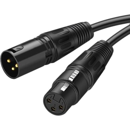 For XLR Cable 1.5M Microphone Cable,Microphone for XLR Male To Female Extension Cable Jack for Studio Recorder,Amplifier