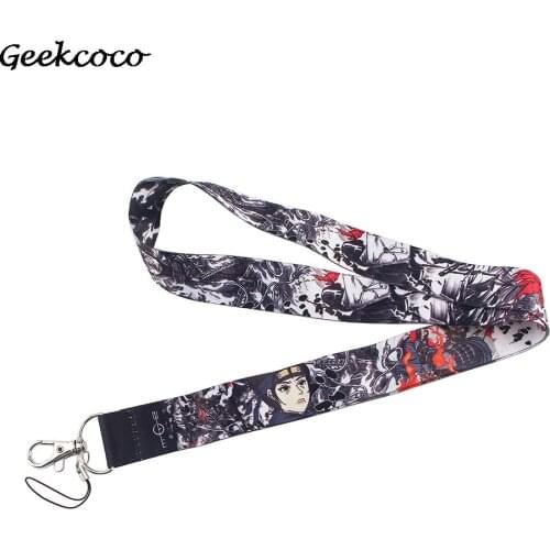 J2021 Anime Keychain Phone Lanyard Fashion Strap Neck Lanyards for ID Card Phone Keys For Fan Gift