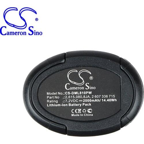 CameronSino for DREMEL 8100 Cordless Multi-Tool 2 607 336 715 2.615.080.8JA 85-0352 F0138100JB battery