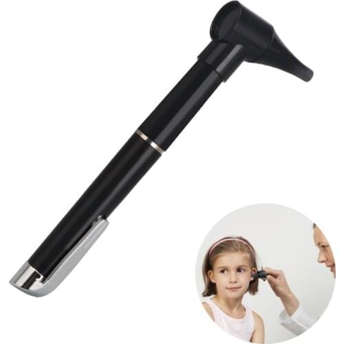 Portable Diagnostic Light Otoscope Magnifying Pen Ear Nose Throat Clinical Care Light Protect Tool Set Ear Cleaner