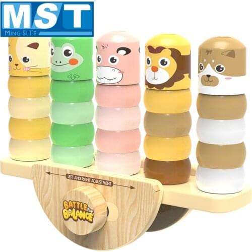 Parent-child Interact Match Game Balancing Animal Educational Learning Toys Battle For Balance Kids Gifts