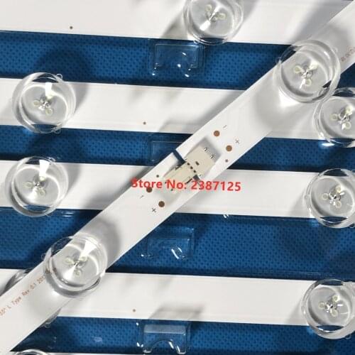 LED strip For LG 55" TV 55la620v 55LN5700 55LN5200 LN54M550060V12 55LN5400 55LN5405 55LA616V LG Innotek POLA2.0 55 LZ55O1LCEPW