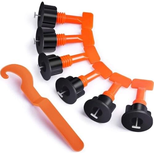 TOP 500PcsTile Leveling Clips Tile Leveling System Kit ,100Pcs Tile Leveler Spacers, Wrenches ,Tile Installation Tool Kit