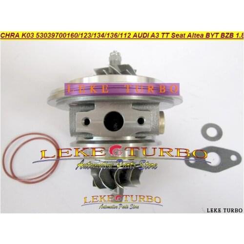 Turbo Cartridge CHRA K03 53039880160 53039880134 53039880136 53039880123 06J145701J For Skoda Octavia Superb II BZB BYT 1.8L TSI