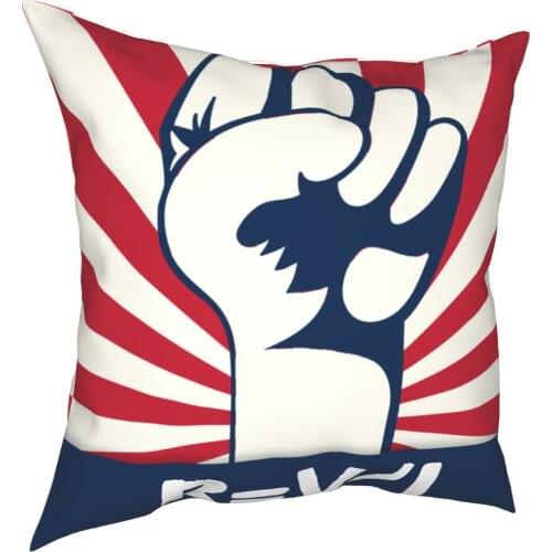 Scientists March On Washington Pillowcase Printing Polyester Cushion Cover Decor Ohms Law of Resistance Pillow Case 45*45cm