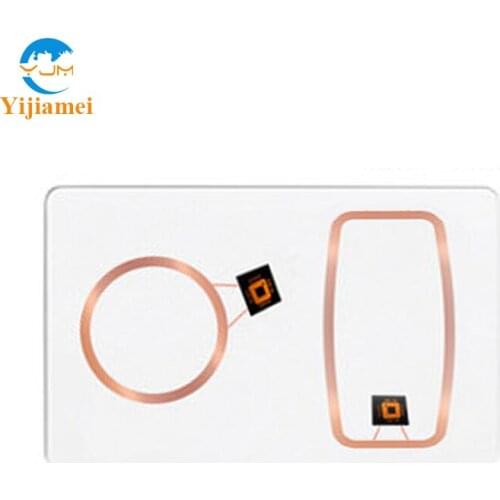 Dual Frequency Contactless RFID Smart Composite Cards with 125KHz 13.56MHz UHF 915MHz