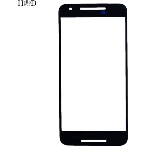 Mobile LCD Outer Glass For Motorola Moto Google Nexus 6 XT1100 XT1103 Front Screen Outer Glass Lens ( No Touch Screen ) OCA Glue