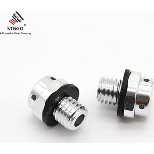 Waterproof IP 67 Protective M12 Screw in Air Vents Plug