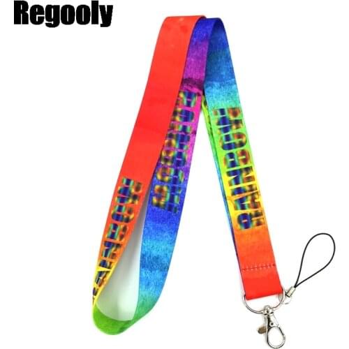 10pcs Reading Books Bookshelf Lanyard Keys Phone Holder Funny Neck Strap With Keyring ID DIY Animal webbings ribbons Hang Rope