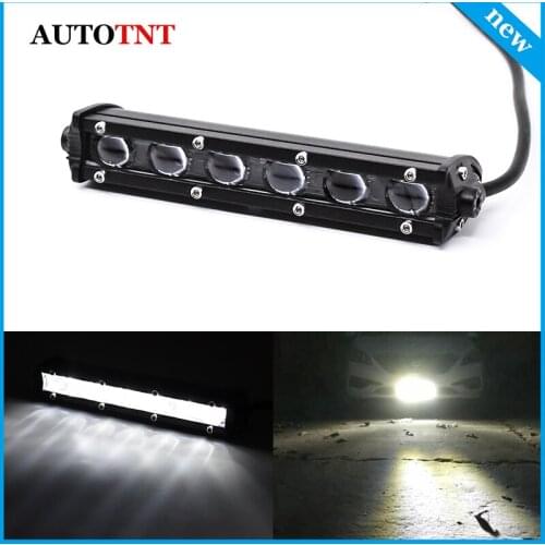 12V/24V Waterproof LED Car Work Light Bar Spotlight Fog Lamp Driving Offroad Car Daylight Lights for Jeep SUV 4WD Boat Truck