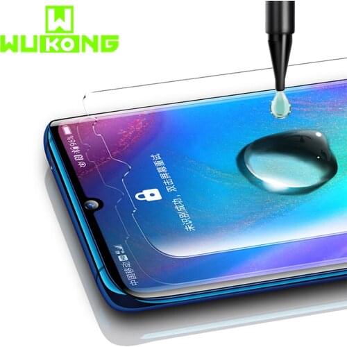 2pcs UV Liquid Full Glue Screen Protector For Samsung S10e S10Plus Full Cover Tempered Glass for Huawei Mate 20 Pro P30 Pro Film
