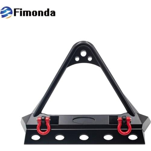 1:10 RC Cars SCX10 90046 WRAITH Traxxas Metal Front Bumper Stinger for 1/10 Rock Crawle Axial TRX4 TAMIYA CC01 RC4WD TF2