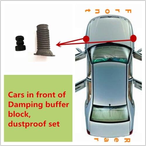 Cars In front of damping buffer block, dustproof set for Geely MK