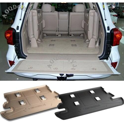 Car Accessories 1pcs TPO Rubber Trunk Floor Mat Auto Mat All Weather Waterproof Fit For Toyota Land Cruiser LC200 2008-2020