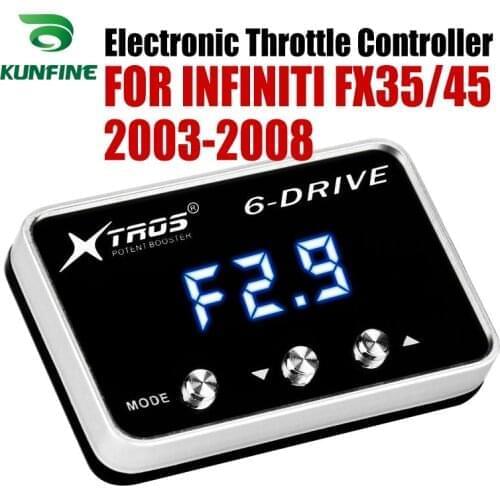 Car Electronic Throttle Controller Racing Accelerator Potent Booster For INFINITI FX35/45 2003-2008 Tuning Parts Accessory