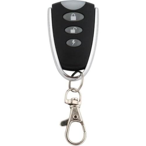 3-Button Wireless RF Remote Control 433.92 MHz Car Key Electric Gate Garage Door Universal Security Keychain Controller LXF-106B