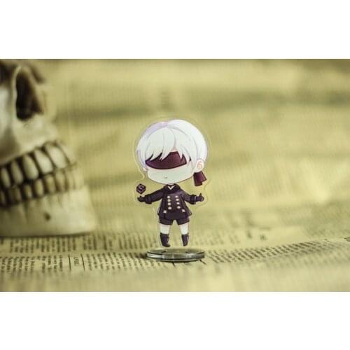 Game NieR Automata Figure Toy Girl Acrylic Stand Model Doll 2B 9S YoRHa NieR Action Figure Toys 8CM