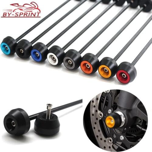 Motorcycle Front Axle Fork Wheel Falling Protector Crash Sliders Cap Pad For KAWASAKI NINJA H2 H2R 2015-2020 Ninja H2 SX 18-20