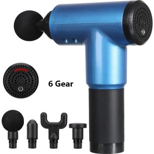 Muscle Massage Gun High Speed Deep Vibration Tissue Massager Stimulation Pain Relaxation High Power Fitness Shaping Massage Gun