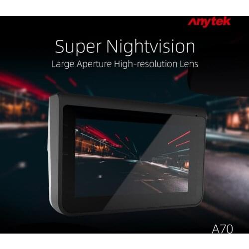 Durable DVR Camera Multi-function Anytek A70 HD 1080P Car Dashboard Camera Starlight Night Vision Dashcam Recorder