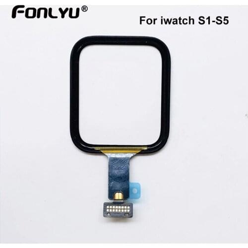 1Pcs 38mm 42mm Touch Screen Digitizer For Apple Watch Series 2 3 S2 S3 LCD Front Glass Sensor Outer Panel Cover With Flex Cable