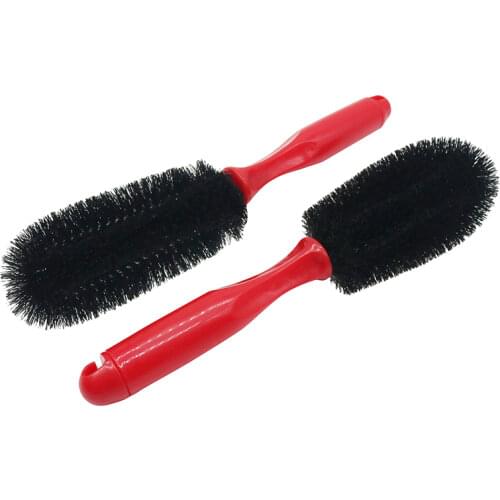 Auto Rim Scrubber Wheel Brush Cleaner Dust Remover Plastic Handle Motorcycle Truck Washing Vehicle Wash Tire Cleaning Tools