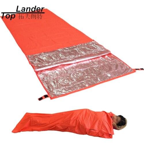 Ultralight Portable Survival Emergency Sleeping Bag Outdoor Camping Hiking Sleeping Bags Waterproof Warming Single Sleeping Bag