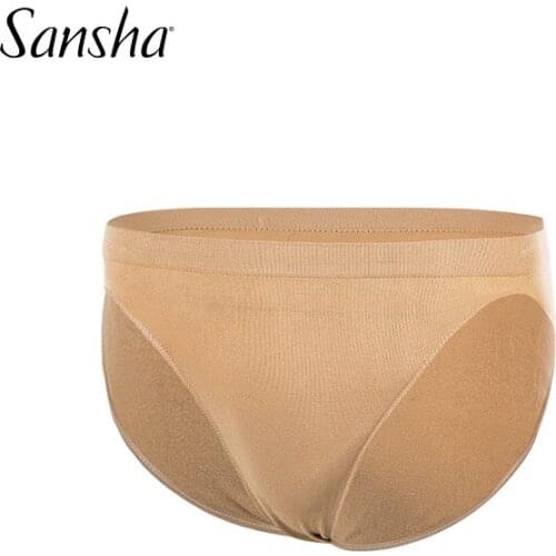 Sansha Girls Ballet Dance Underwear Nude Underpants Lingerie Gymnastics Bottom Ballerina Safety Panties Daily Briefs 66AH0002N