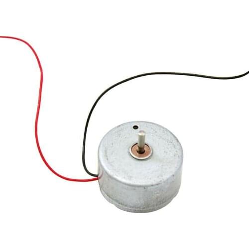 1pcs 300 Solar Motor DC 3V 3000RPM Low Noise Low-start-current Micro MINI Hobby Fan Motor 24.4x12.4mm For DIY Model