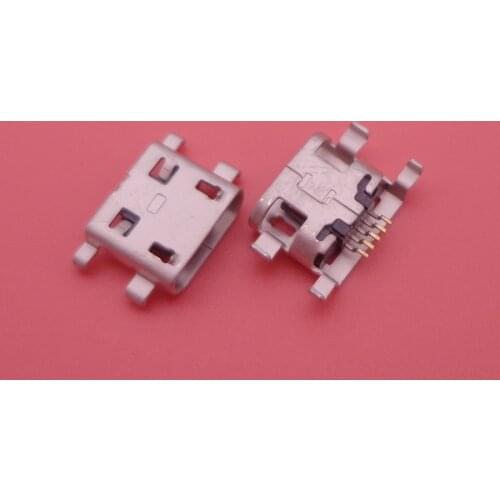 100pcs For Alcatel OT 6012 995 6040 6030 OT OT6012 D X Ot4033 7040n One Touch Idol Mini Charging Micro USB Port Socket Connector