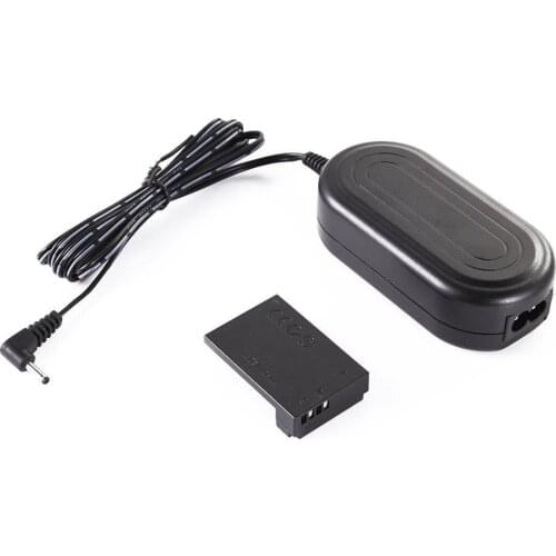ACK-E15 AC Power Adapter + DC Coupler Kit for Canon EOS 100D kiss X7 rebel SL1