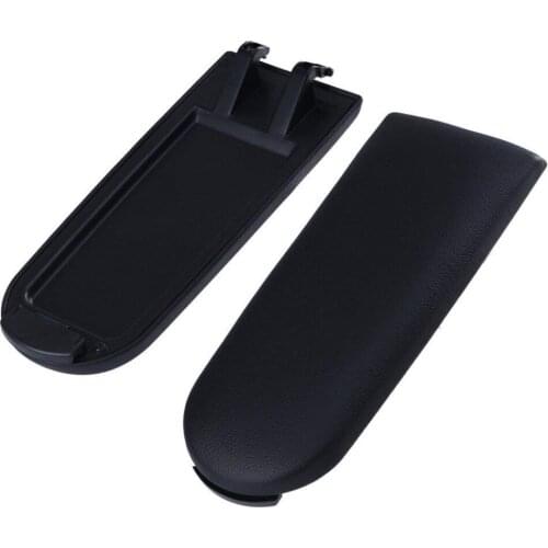 Black Arm Rest Armrest Center Console Covers Caps For VW Jetta Golf MK4 Beetle Passat Bora(1pcs)