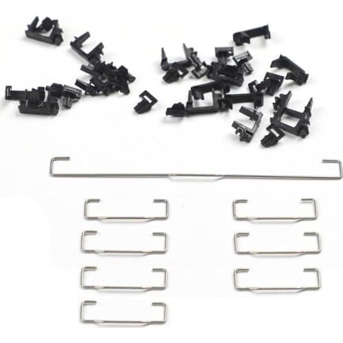 Costar Style Plate Mounted Costar Stabilizers Balancing Pole Flat Wire 6.25u 2u For MX Switches Mechanical Keyboard Big Key