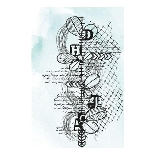 Background stamp Clear Stamp for Scrapbooking Transparent Silicone Rubber DIY Photo Album Decor 833