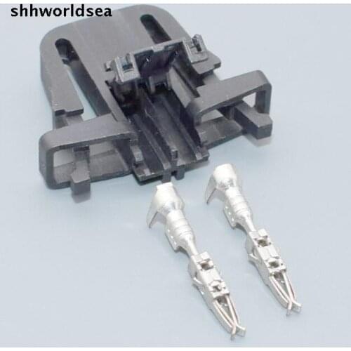 Worldgolden 5/30/100sets 1.5mm License plate lamp socket /door light connector /trunk plug for VW for audi 3B0 972 702 3B0972702