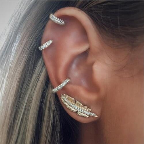 IFMYA Women's Gold Earrings