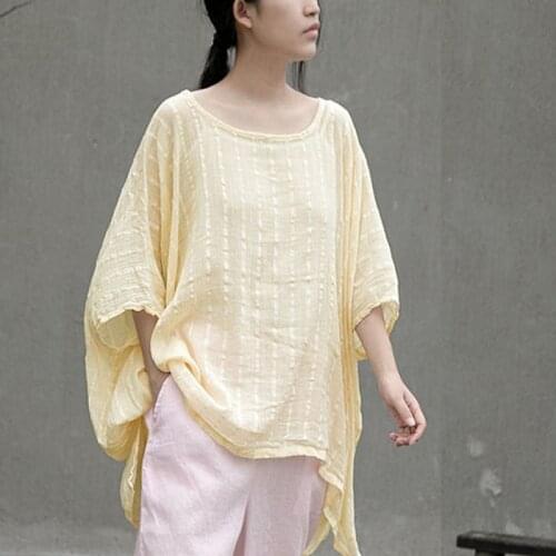 Женские летние футболки Johnature China At AliExpress