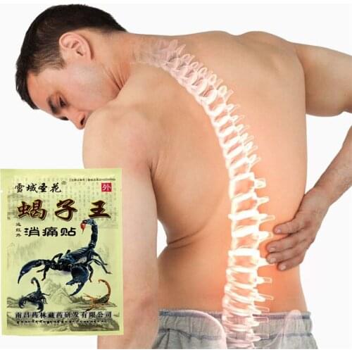 Wholesale Emperor Scorpion Venom Pain Relief Patch Plaster Assist treatment for Rheumatoid arthritis cervical spine Lumbar shoul