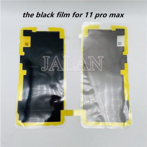 1pcs Back Black Flm for iP X XS MAX 11 Pro Max 11pro Thermal insulation adhesive tape lcd touch screen display repair