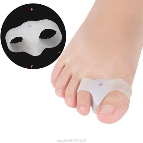Toe Separator Thumb Overlay Protector Correct Valgus Finger Foot Care Silicone Elastic Orthopedic Bunion J01 21 Dropship