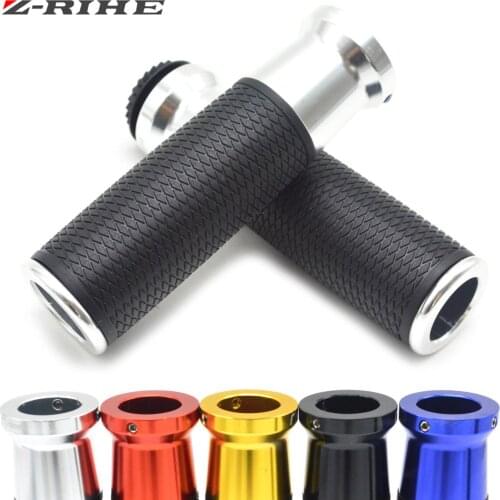 7/8" 22mm Motorcycle Handle Rubber Gel Hand Grips Universal for Honda CBR1000 Kawasaki Ducati Aprilia Benelli Yamaha Suzuki ATV