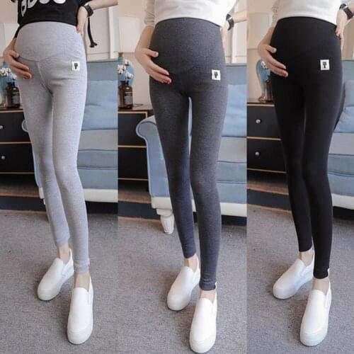 Cats Print Pregnant women pants Elastic High Waist Maternity Leggings for Pregnant Women Skinny Pants Plus Size Maternity Pants